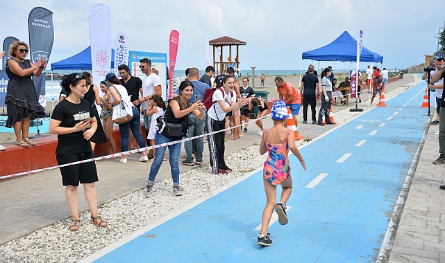 TRABZON'DA 'TRİATLON' RÜZGARI