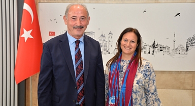 AB DELEGASYONUNDAN BÜYÜKŞEHİR’E ZİYARET