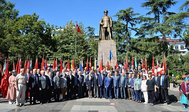 ATATÜRK'ÜN TRABZON'A İLK GELİŞİ TÖRENLE KUTLANDI