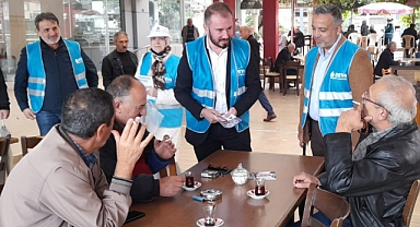 DEVA PARTİSİ TRABZON'A YAĞMURDA ENGEL OLAMADI