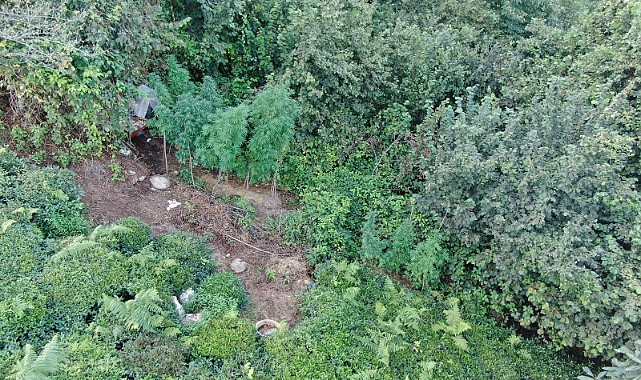 JANDARMADAN DRONE İLE OPERASYON