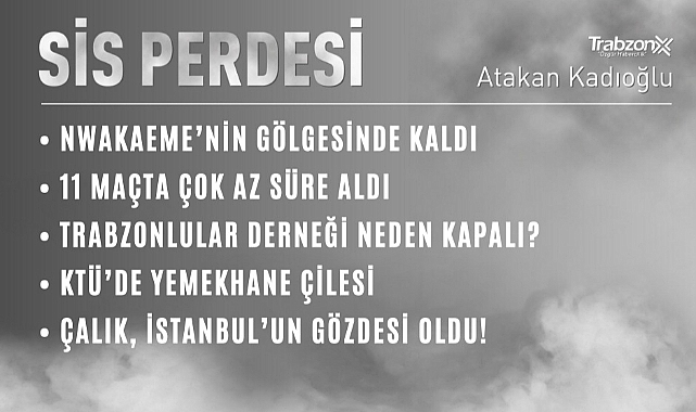 SİS PERDESİ 27.09.2022