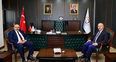 USTAOĞLU'DAN HAYIRLI OLSUN ZİYARETİ