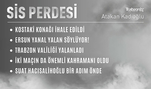 19.10.2022 SİS PERDESİ