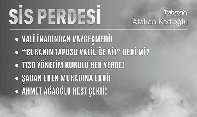 30.10.2022 SİS PERDESİ