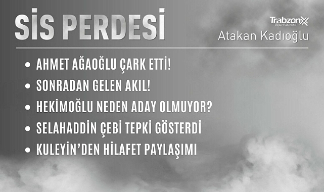 31.10.2022 SİS PERDESİ