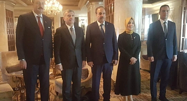 AYVAZOĞLU ARABİSTAN HEYETİNİ İLE BİRARADA