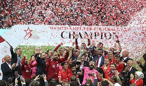 AMPUTE MİLLİ TAKIMIMIZ DÜNYA ŞAMPİYONU