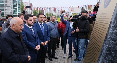 CHP’Lİ ANKARA YENİMAHALLE BELEDİYESİ, PROF. DR. HAYDAR BAŞ PARKI AÇTI