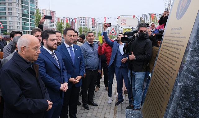 CHP’Lİ ANKARA YENİMAHALLE BELEDİYESİ, PROF. DR. HAYDAR BAŞ PARKI AÇTI