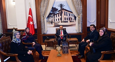 DİYANETİN İKİNCİ İSMİNDEN TRABZON VALİSİ'NE ZİYARET