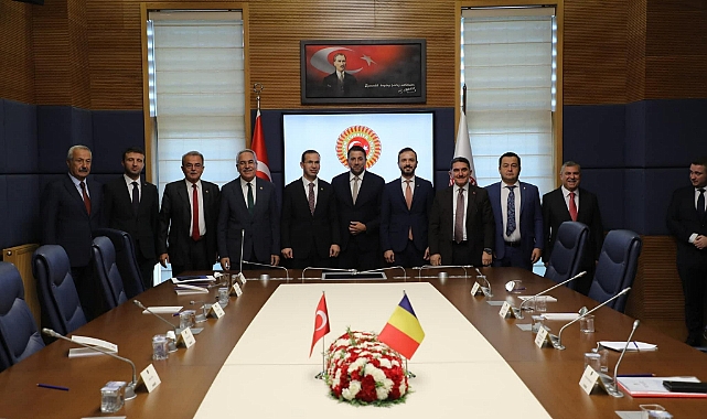 DOSTLUK GRUBU BAŞKANI CORA, ROMANYA HEYETİNİ AĞIRLADI