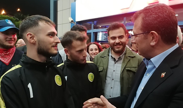 İMAMOĞLU MEMLEKETİNDE COŞKUYLA KARŞILANDI