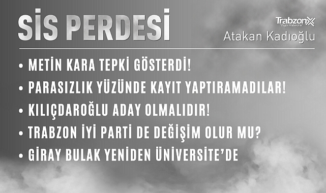 SİS PERDESİ 01.10.2022