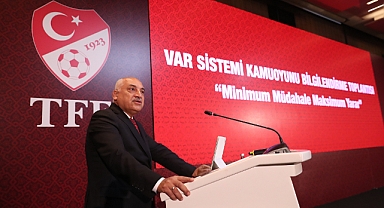 TFF TARAFINDAN VAR SİSTEMİ BİLGİLENDİRME TOPLANTISI YAPILDI