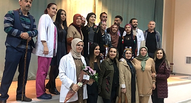 TONYA'DA SAĞLIK CALIŞANLARI TARAFINDAN HAZIRLANAN TİYATRO 