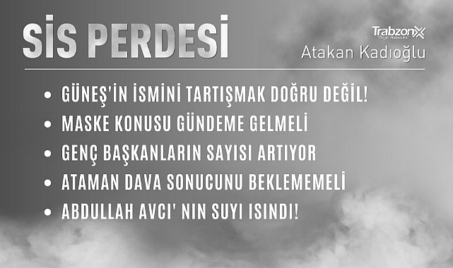 12.11.2022 SİS PERDESİ