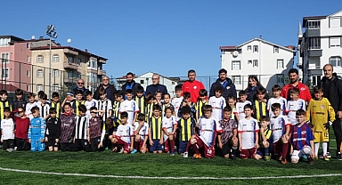 1461 TRABZON FK'NIN MİNİKLERİ TURNUVAYA KATILDI