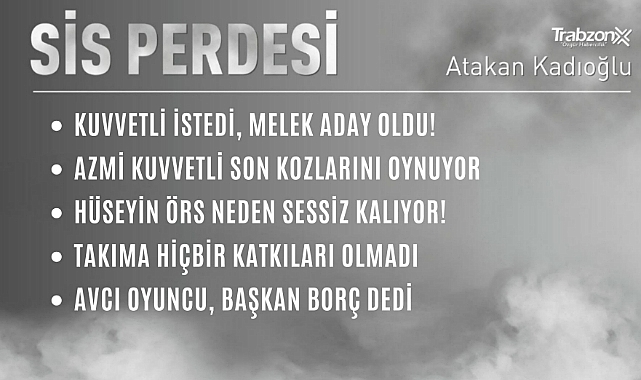 15.11.2022 SİS PERDESİ