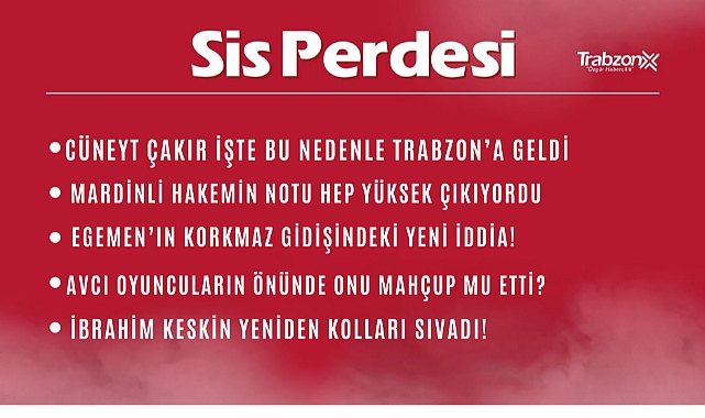 30.11.2022 SİS PERDESİ