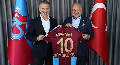 BÜYÜKEKŞİ, TRABZONSPOR'U ZİYARET ETTİ...
