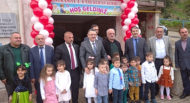 ERDOĞDU MAHALLESİNDE KURAN KURSU AÇILDI