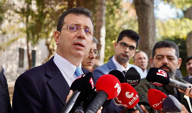 İMAMOĞLU’NDAN ‘DAVA’ YORUMU: