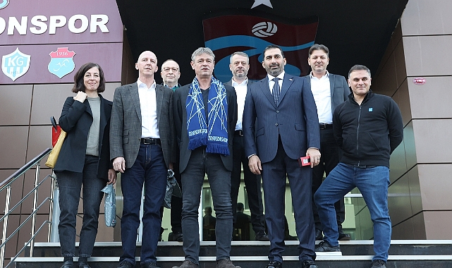 İSVİÇRE BÜYÜKELÇİSİ TRABZONSPOR'U ZİYARET ETTİ