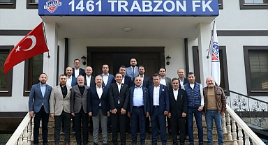 TFF BAŞKANI 1461 TRABZON FK'YI ZİYARET ETTİ