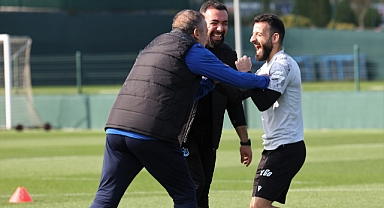 TRABZONSPOR'DA  KONYA MESAİSİ BAŞLADI