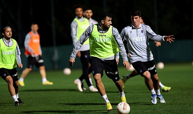 TRABZONSPOR, FERENCVÁROS MAÇI HAZIRLIKLARINI SÜRDÜRDÜ