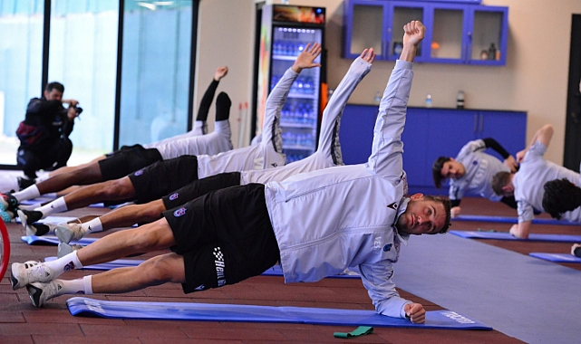 TRABZONSPOR HAZIRLIKLARINI SÜRDÜRÜYOR