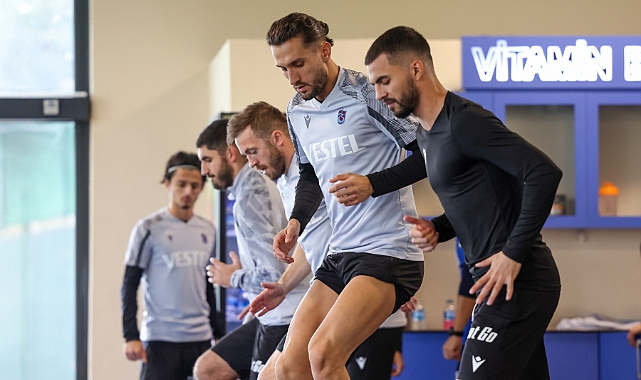 TRABZONSPOR HAZIRLIKLARINI SÜRDÜRÜYOR