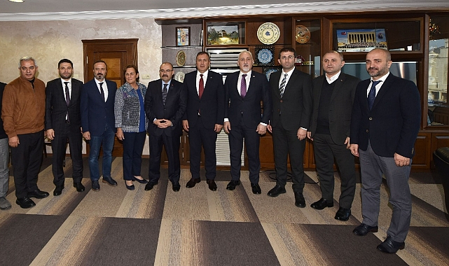 VALİ USTAOĞLU TTSO'YU ZİYARET ETTİ