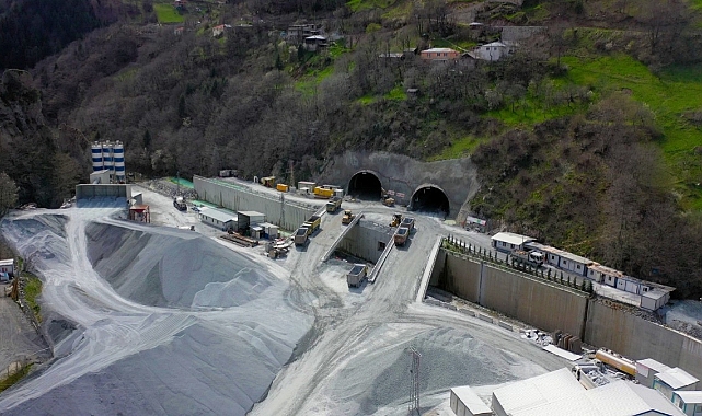 ZİGANA TÜNELİ NİSAN'DA TAMAM