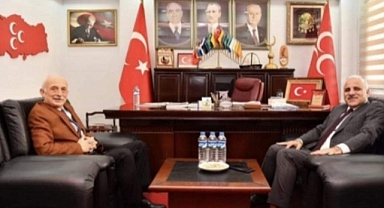 ZORLUOĞLU'NDAN MHP'YE ZİYARET