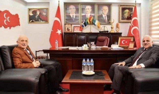 ZORLUOĞLU'NDAN MHP'YE ZİYARET