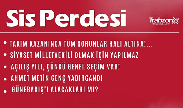 28.12.2022 SİS PERDESİ