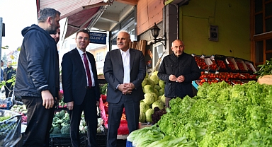 BAŞKAN ZORLUOĞLU İLÇE ZİYARETLERİNE DEVAM EDİYOR