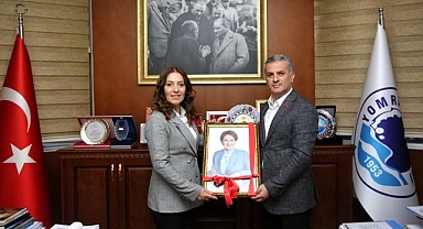 FATMA BAŞKAN'DAN, MUSTAFA BIYIK'A ZİYARET