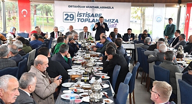 GENÇ, MUHTARLARLA BULUŞTU