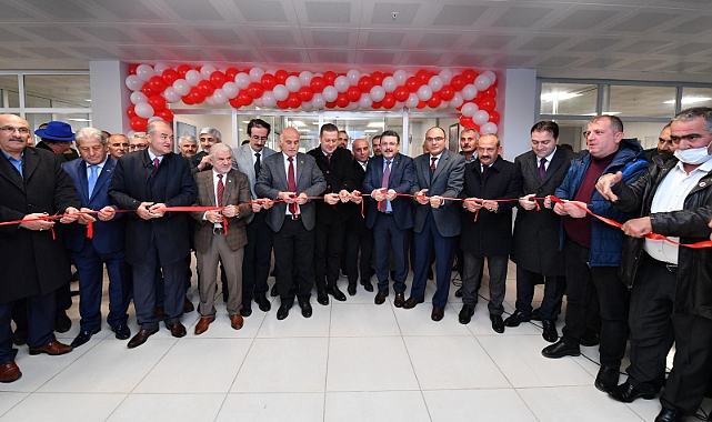 MUHTARLARIN YENİ HİZMET OFİSİNİN AÇILIŞI GERÇEKLEŞTİRİLDİ!