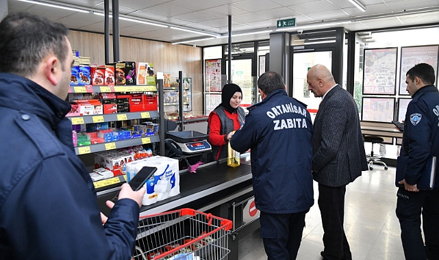 ORTAHİSAR ZABITASI MARKETLERE CEZA YAĞDIRDI!