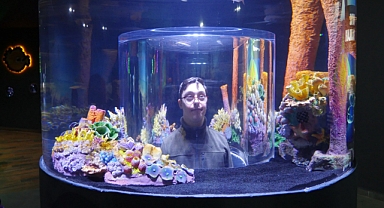 ÖZEL GEREKSİNİMLİ BİREYLER  SU ALTI CANLILARI İLE TANIŞTI 