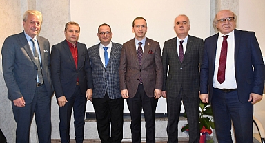 SALİH CORA KURUMUMUZU ZİYARET ETTİ