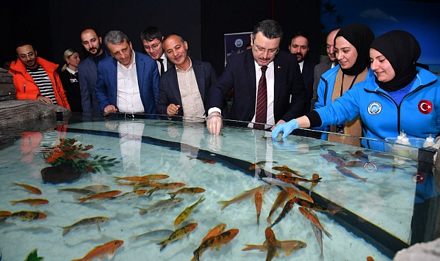TRABZON AKVARYUM’ KIŞIN DA İLGİ ODAĞI OLDU