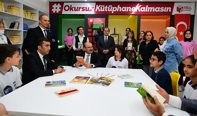 TRABZON’DA KÜTÜPHANESİZ OKUL KALMADI