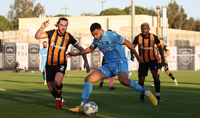 TRABZONSPOR İDARE ETTİ !