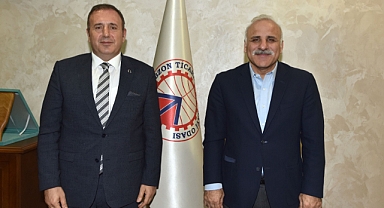 TTSO'DA BAŞKAN ZORLUOĞLU İLE PROJELER İSTİŞARE EDİLDİ