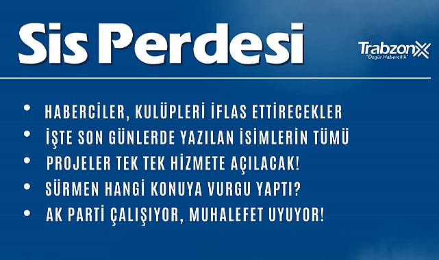 03.01.2023 SİS PERDESİ